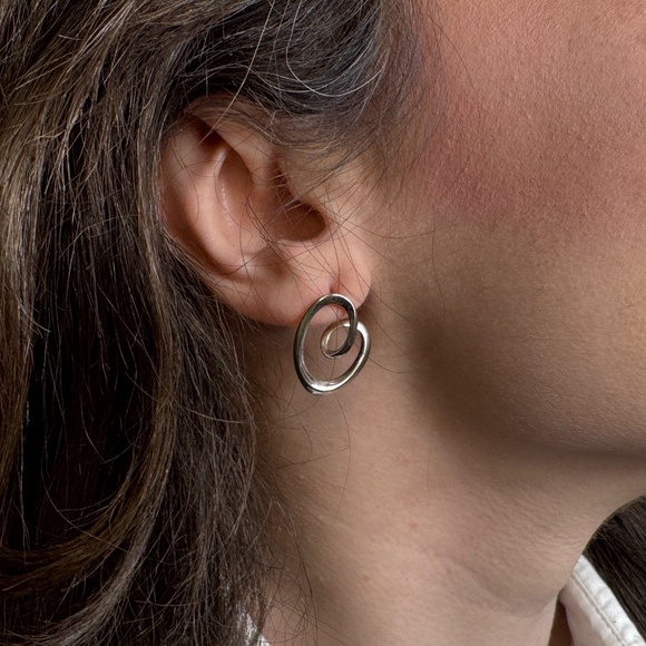 Elle Tarnish-Free Earrings - Picture 3 of 5